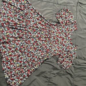 H&M size 8 multicolored dress